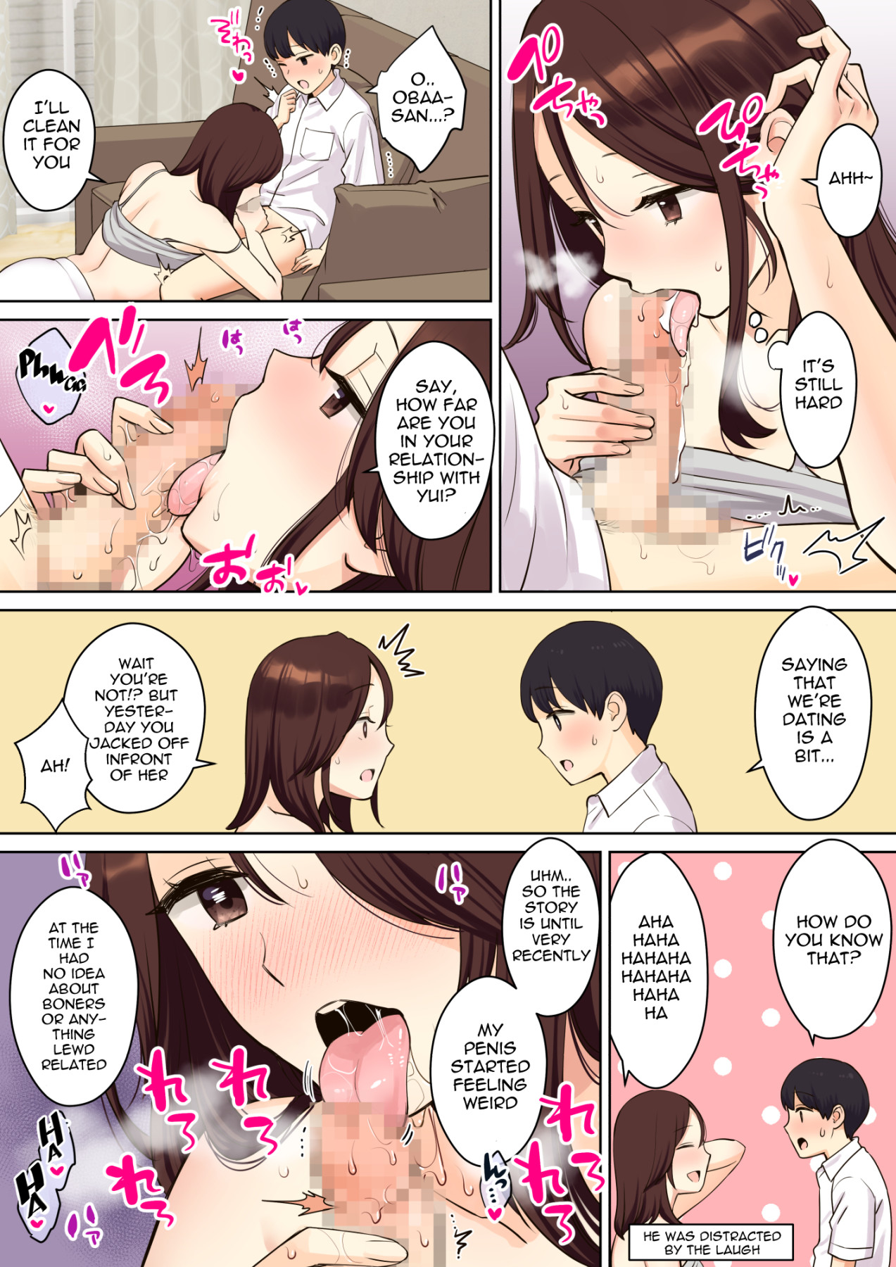 Hentai Manga Comic-A Story About a Boy Getting His Virginity Stolen by His (Girl) Friend's Mom 1-Read-29